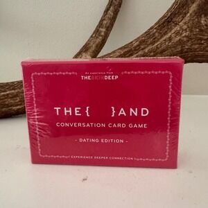 The Skin Deep THE { AND } Conversation Card Game Dating Edition New Sealed